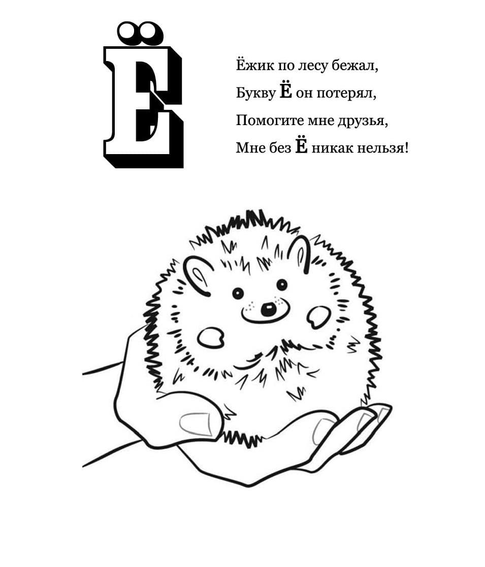 Ёжик на руке