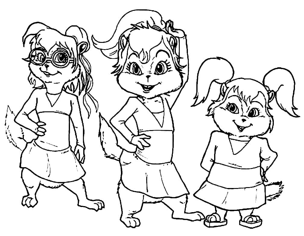 Бурундуки школьницы