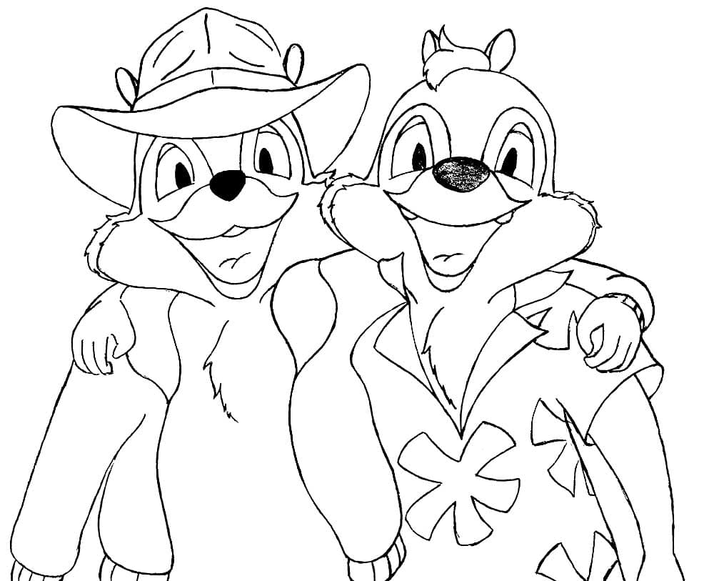 Два бурундука