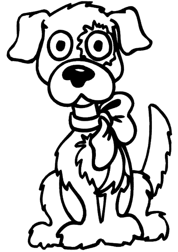 Красивая собачка