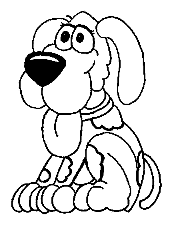 Собачка мультяшная