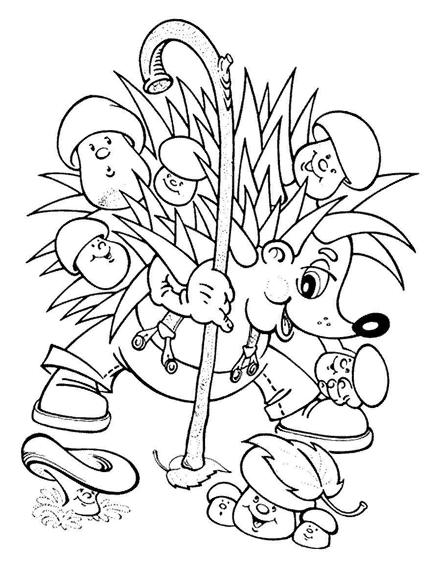 Ежик в обуви