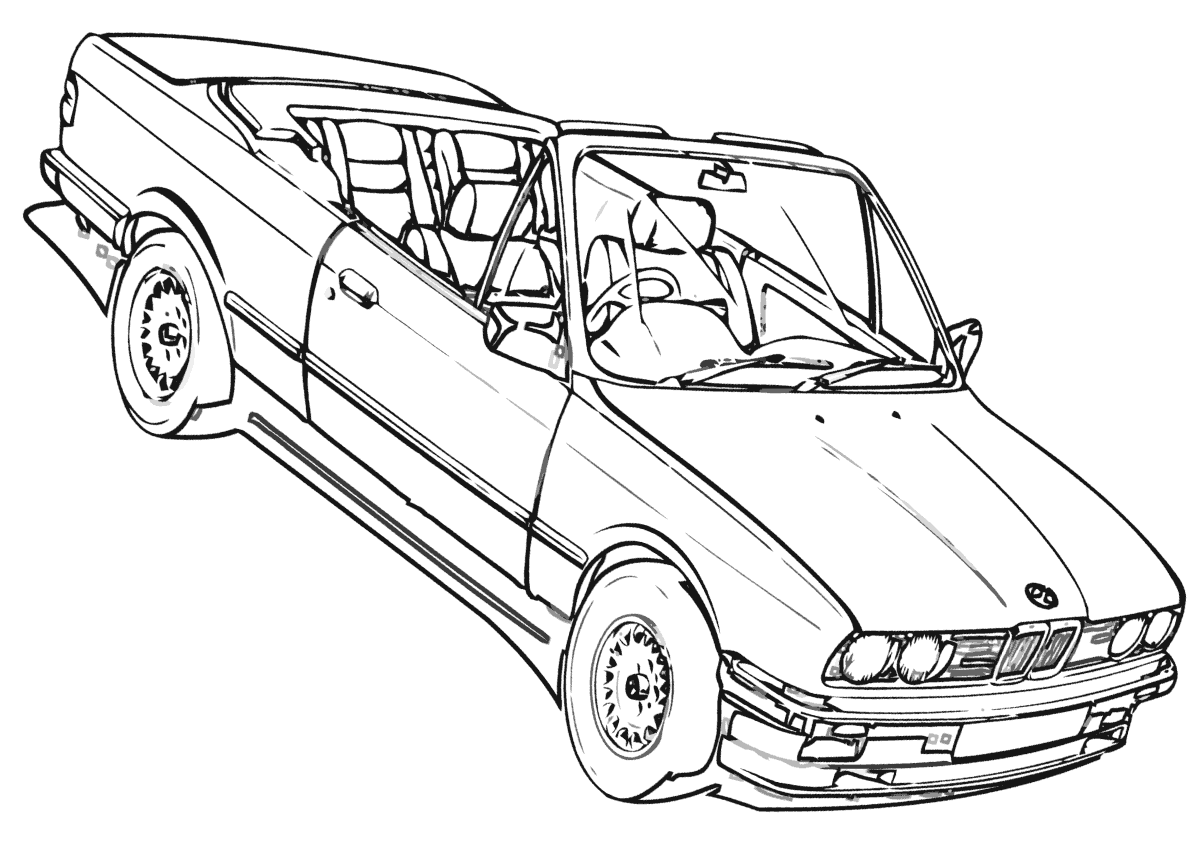 Кабриолет бмв