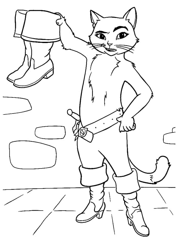 Кот в сапогах со шпагой