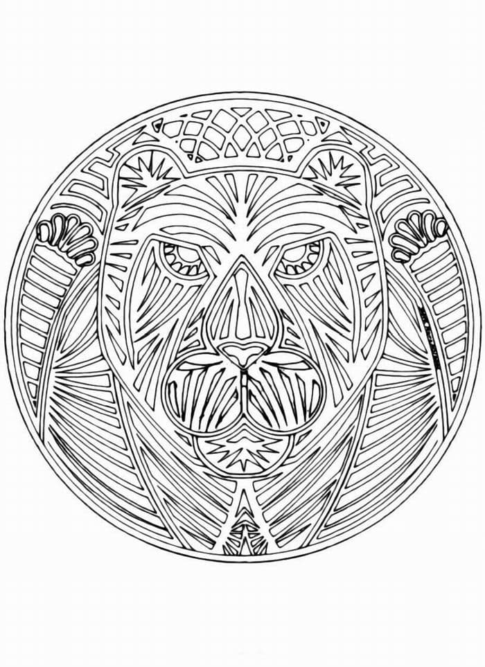 Круг антистресс с мордой