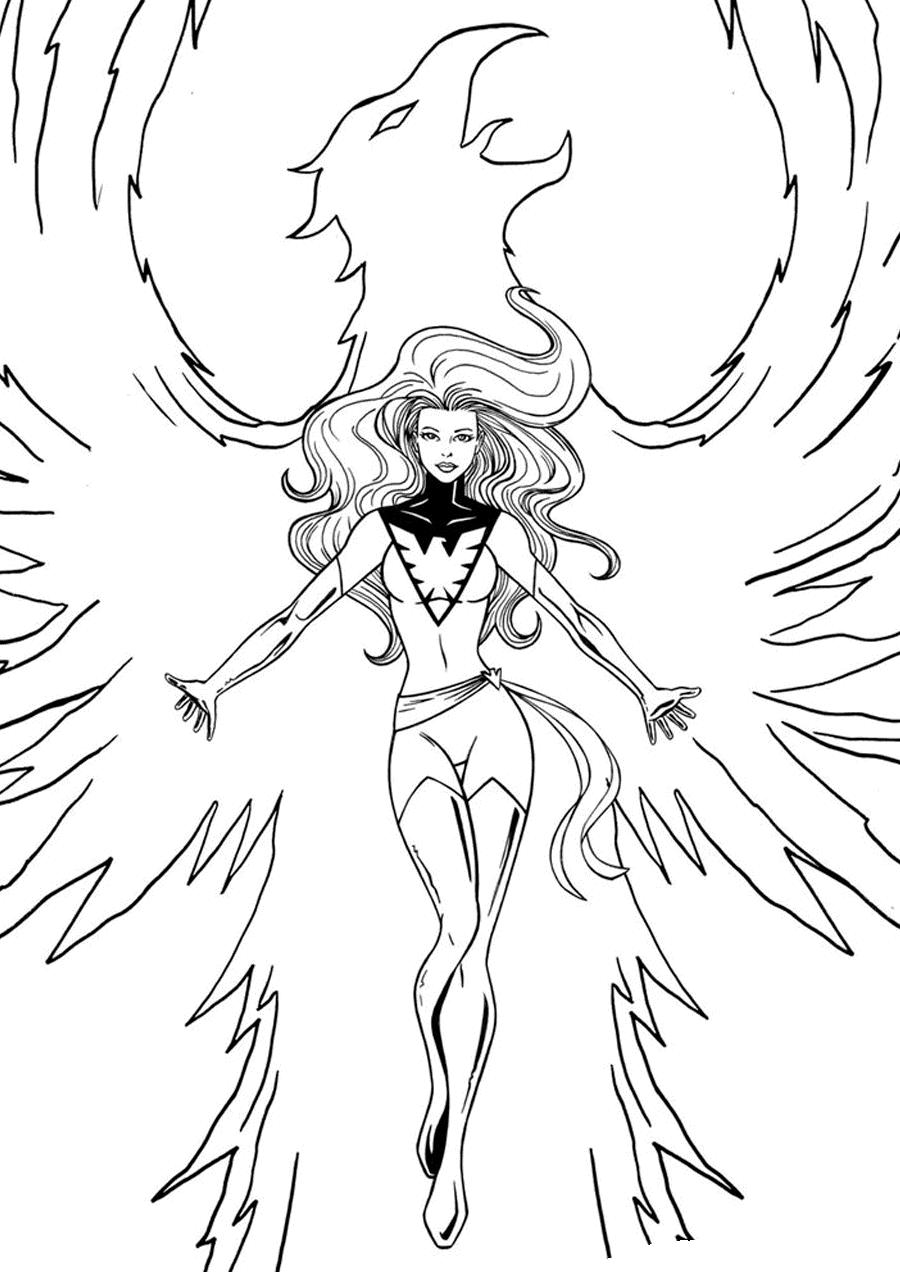 Девушка из люди ИКС колдует