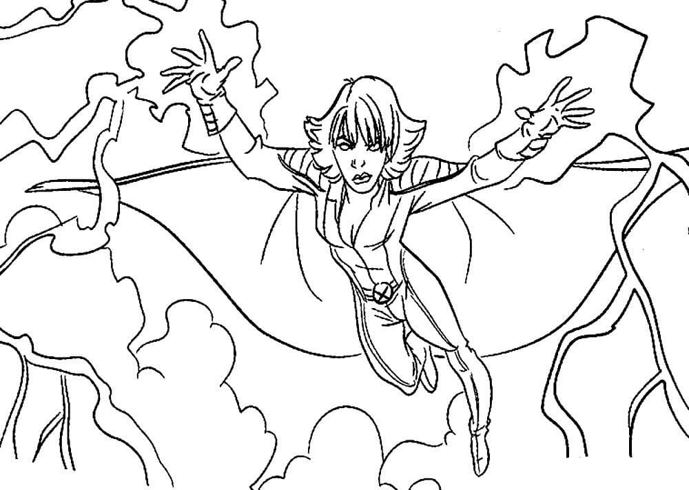 Девушка из люди ИКС