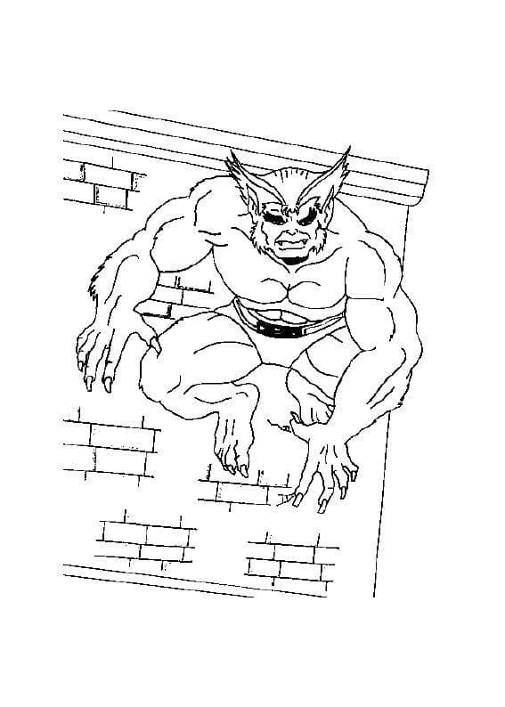 Рассомаха люди ИКС раскраска