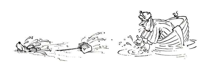 Му-му в воде