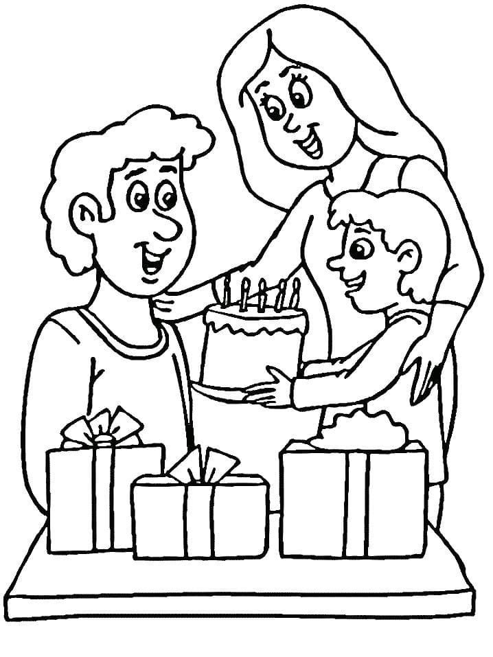 День рождение папы