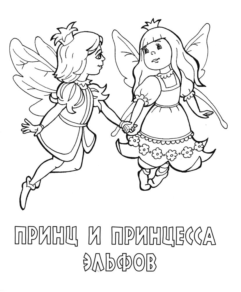 Принц и принцесса эльфов
