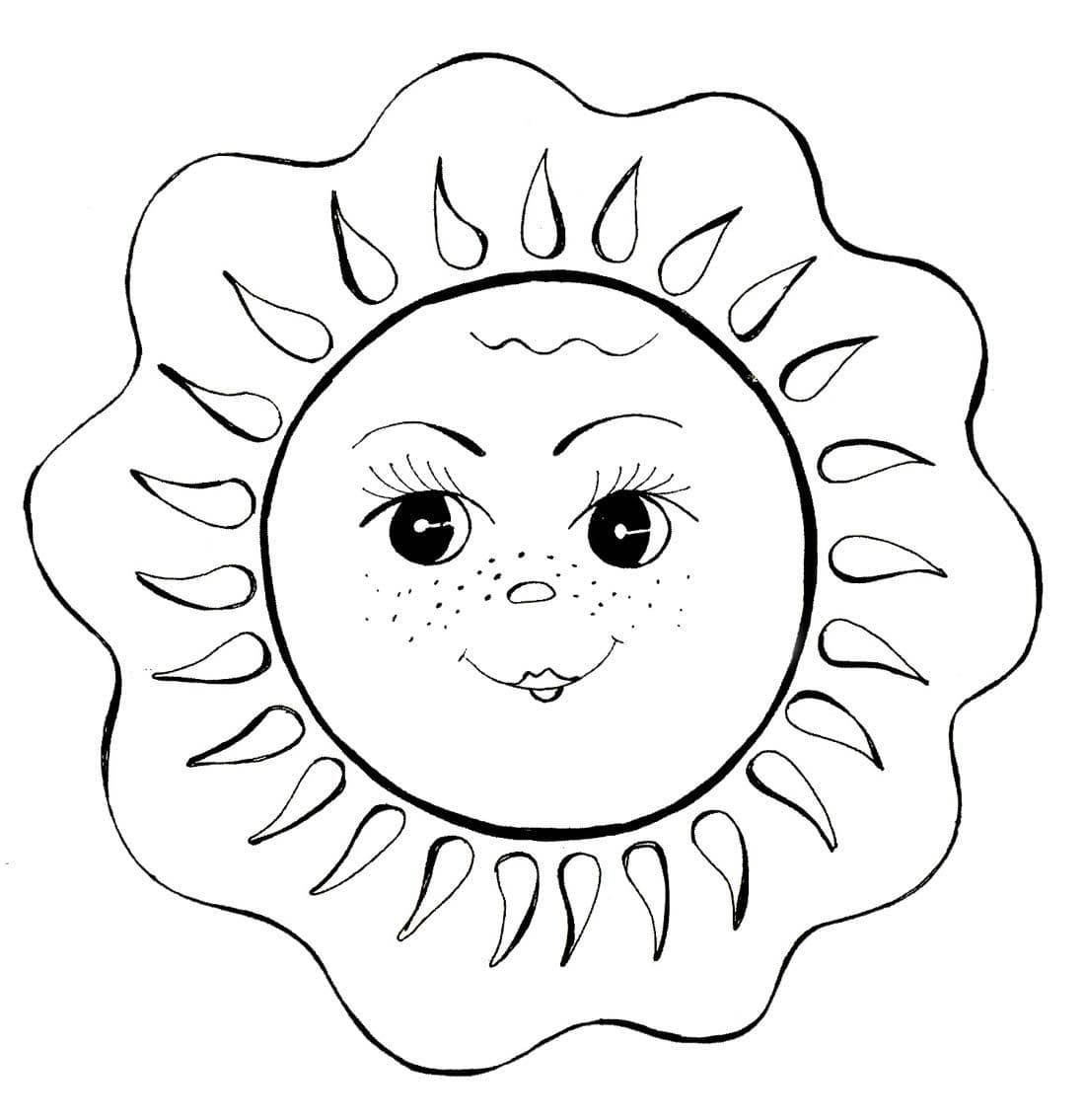 Девочка солнышко