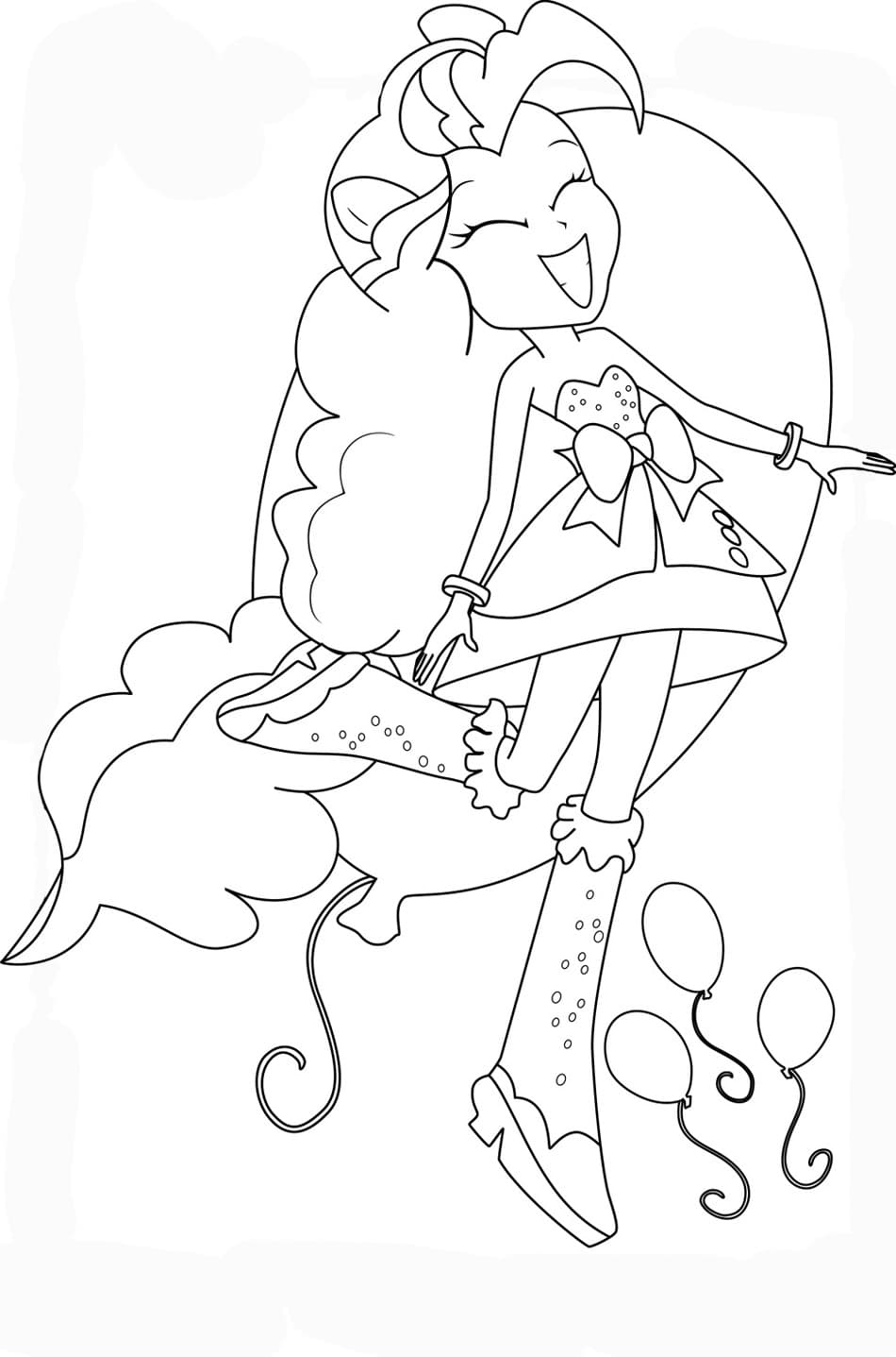 Девочка из Эквестрии и воздушные шарики