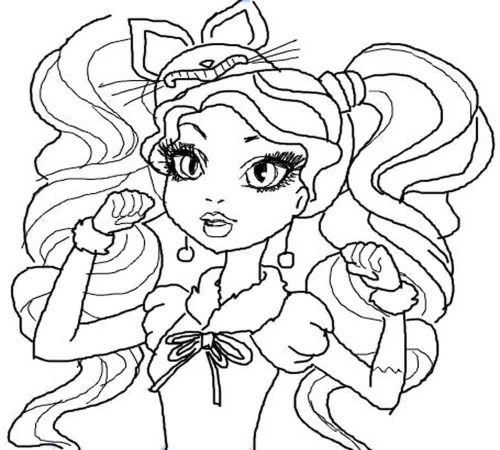 Девушка в блузке Эвер Афтер Хай