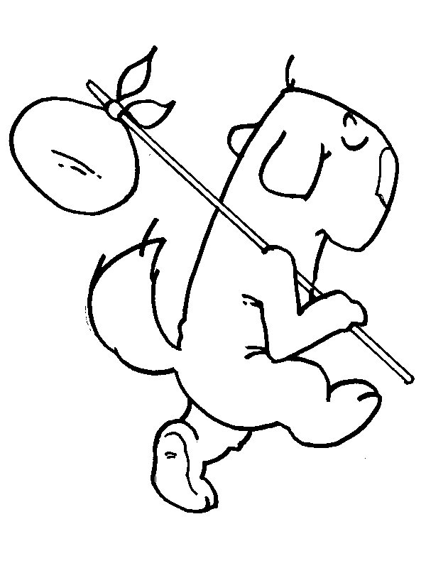 Собачка с мешком