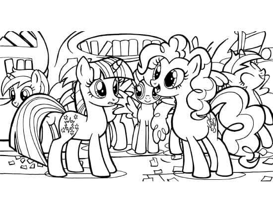 Маленькие пони