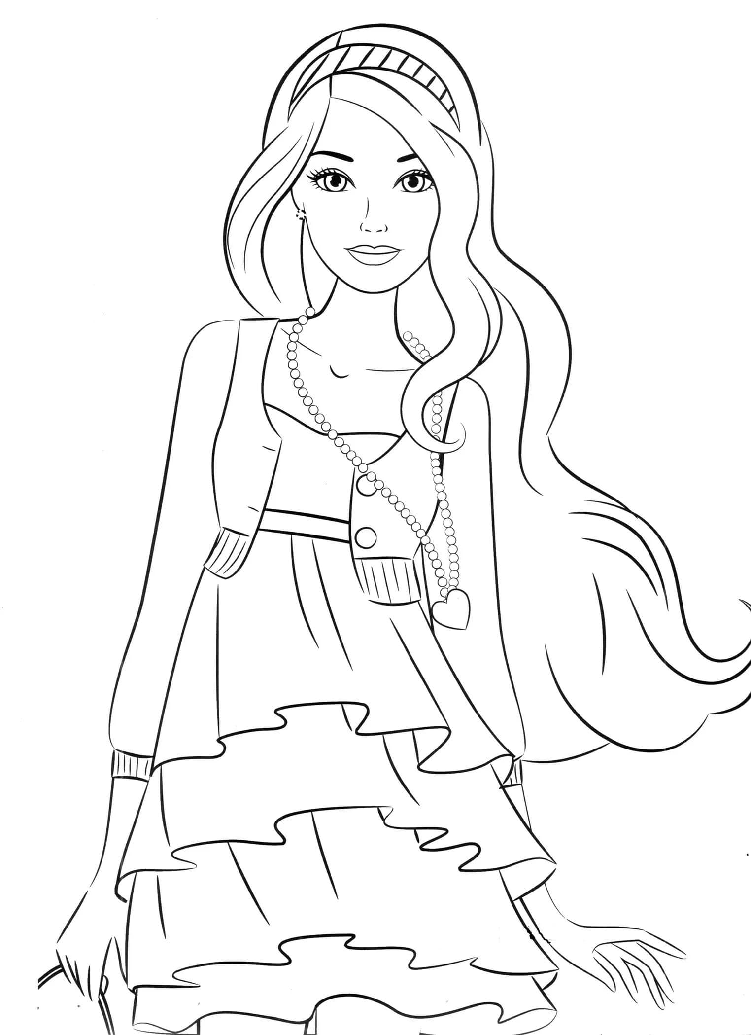 Ёарби в платье