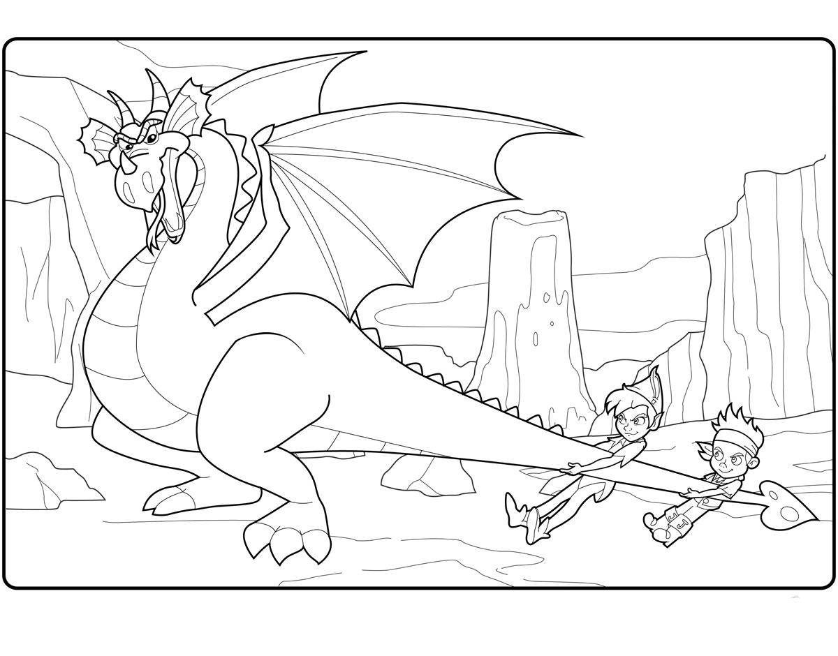 Джейк и пираты Нетландии