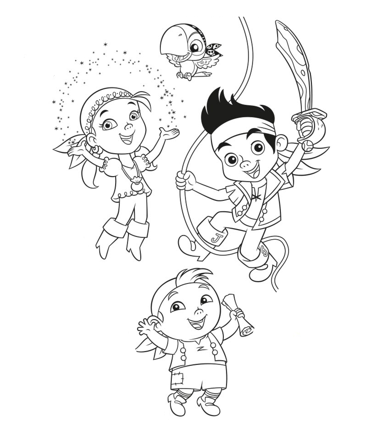 Джейк и пираты