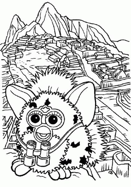 Ферби Бум с биноклем