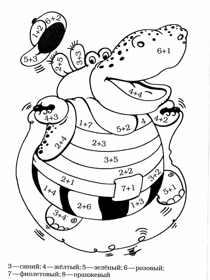 Крокодил раскраска с примерами