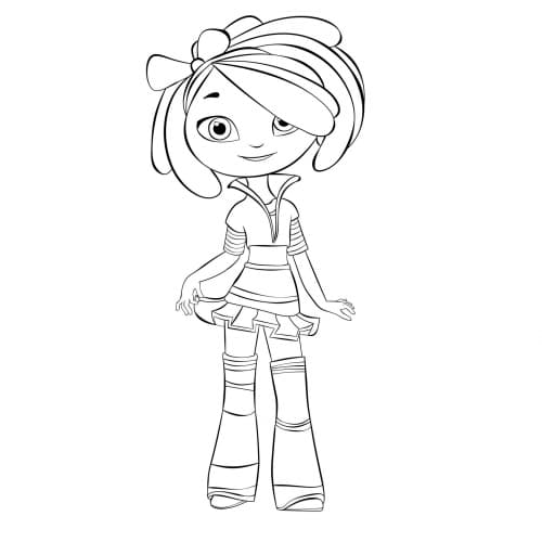 Девочка с бантиком