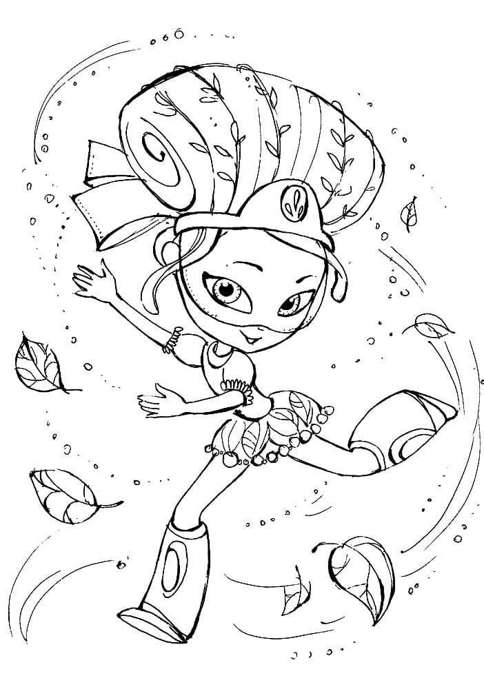 Раскраска Варя