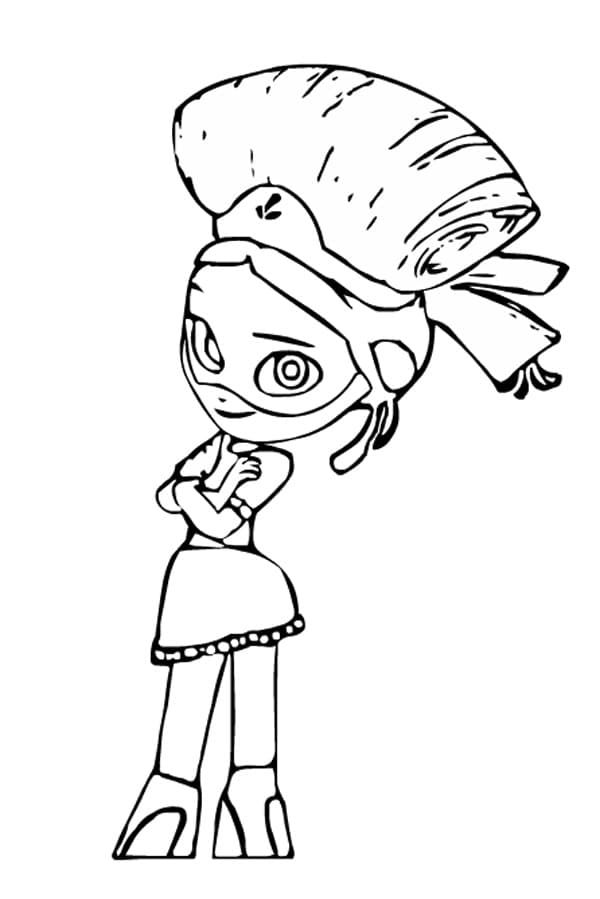 Селеста раскраска