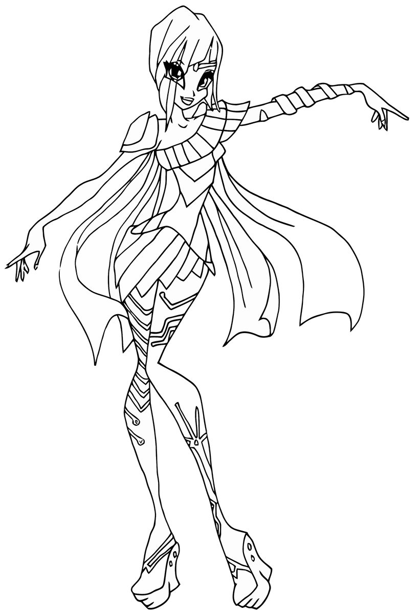 Фея в плаще