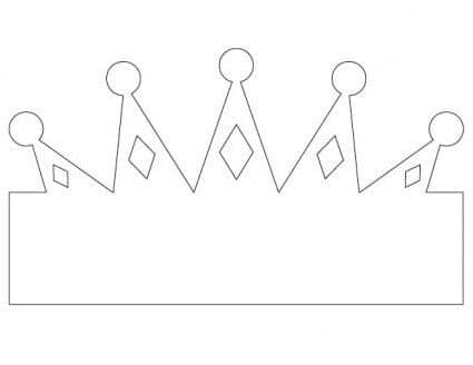 Корона с ромбами