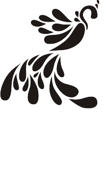 Трафарет птица для вырезания