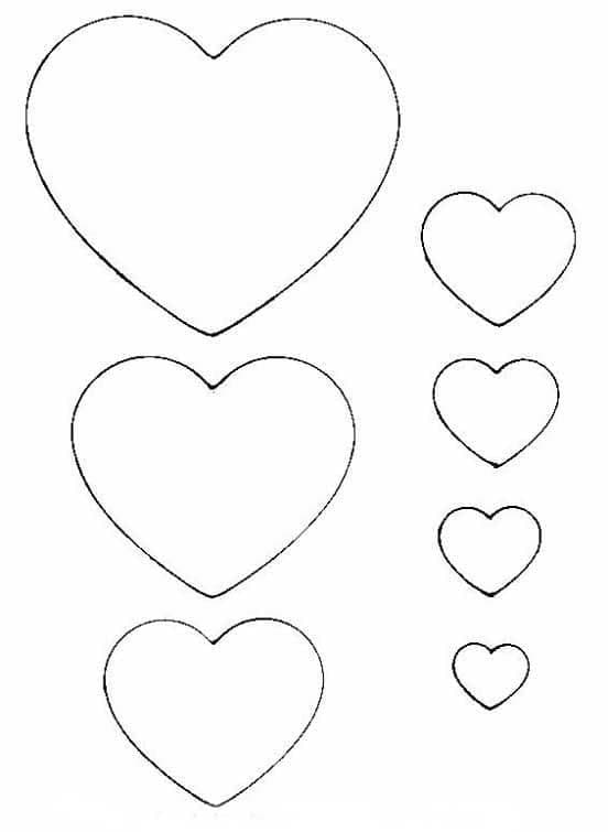 Красивые сердечки