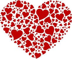 Много сердец
