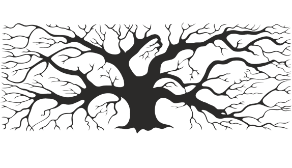 Дерево с ветвями