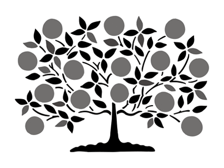 Дерево с ягодами