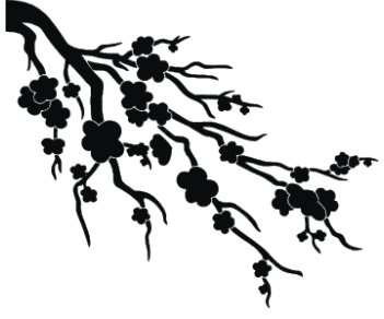 Ветка с цветами